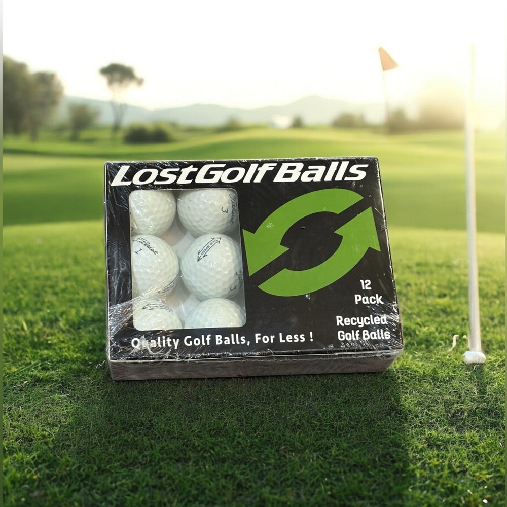 12 Pack of Quality Recycled Titleist White Golf Balls
Lost Golf Balls